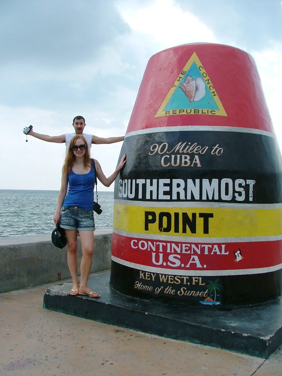 The Southernmost point in the US: Key West, Florida