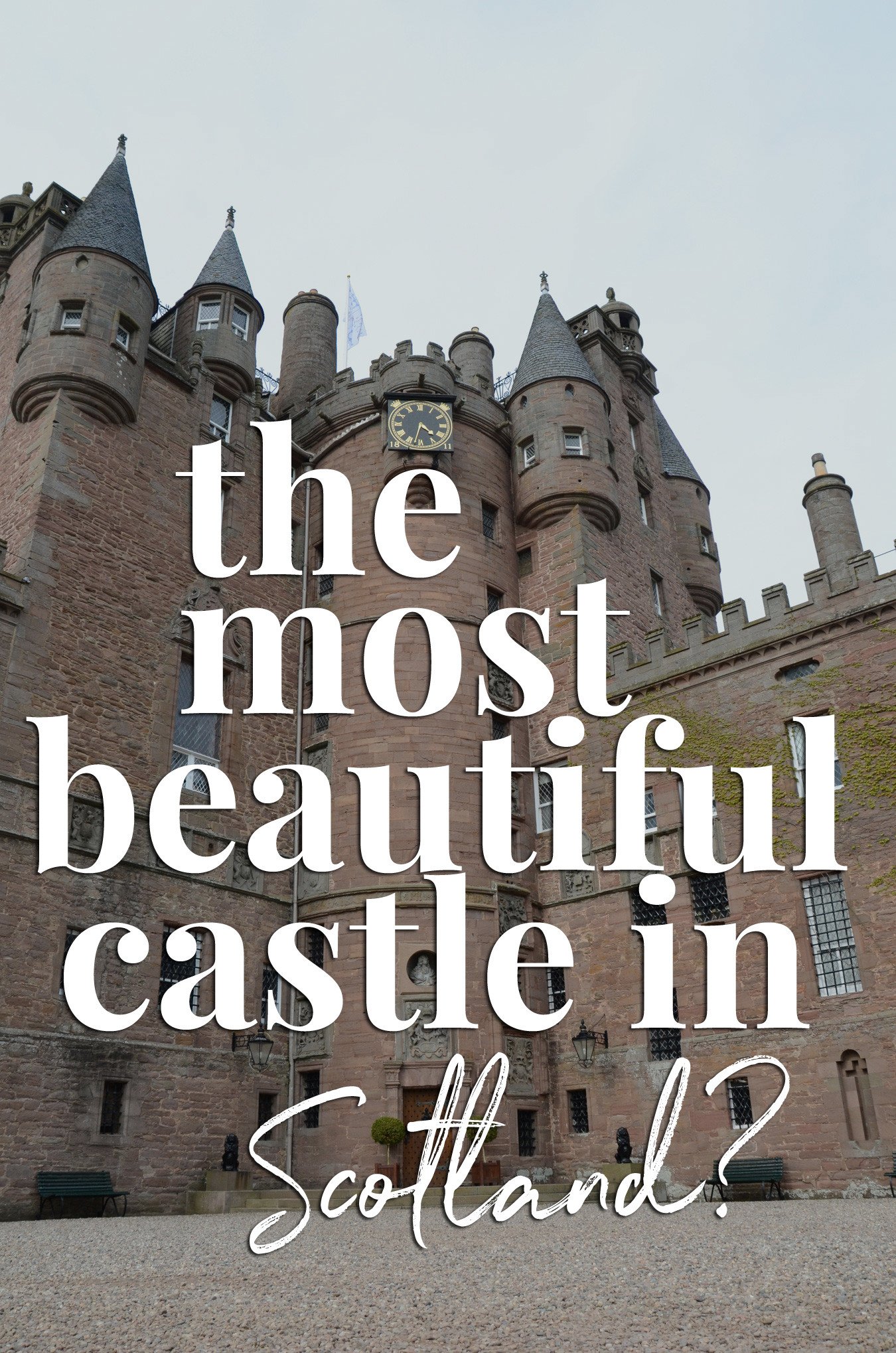 Is this the most beautiful castle in Scotland?