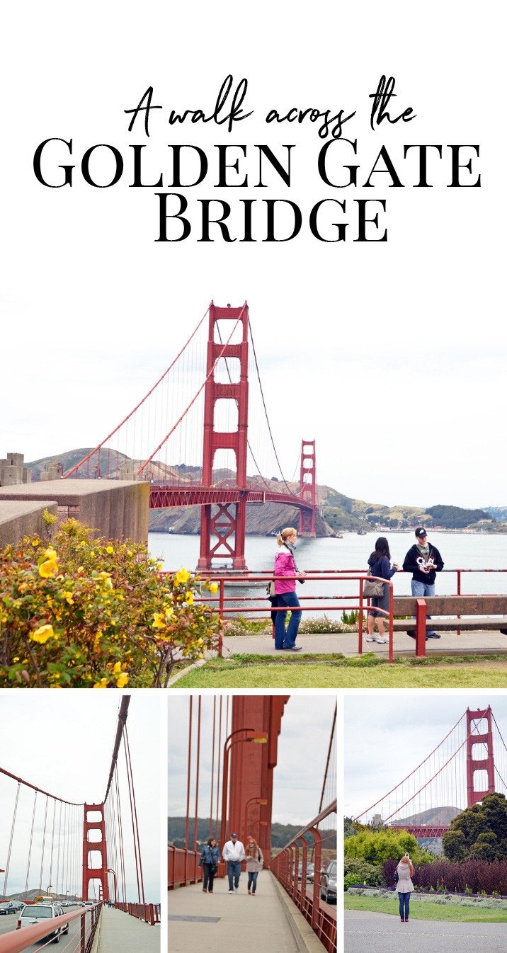 A walk across the Golden Gate Bridge
