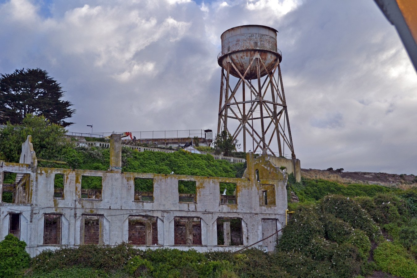 Ruins on Alcatraz, San Francisco