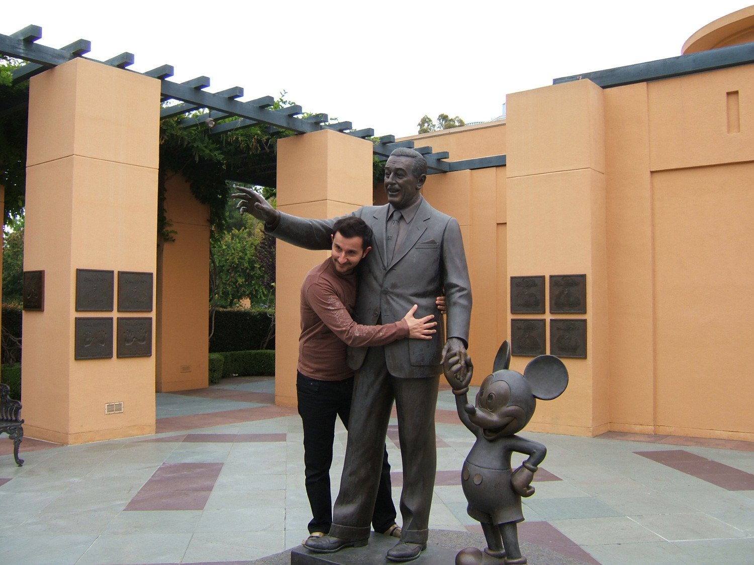 At the Disney studios in Los Angeles, California