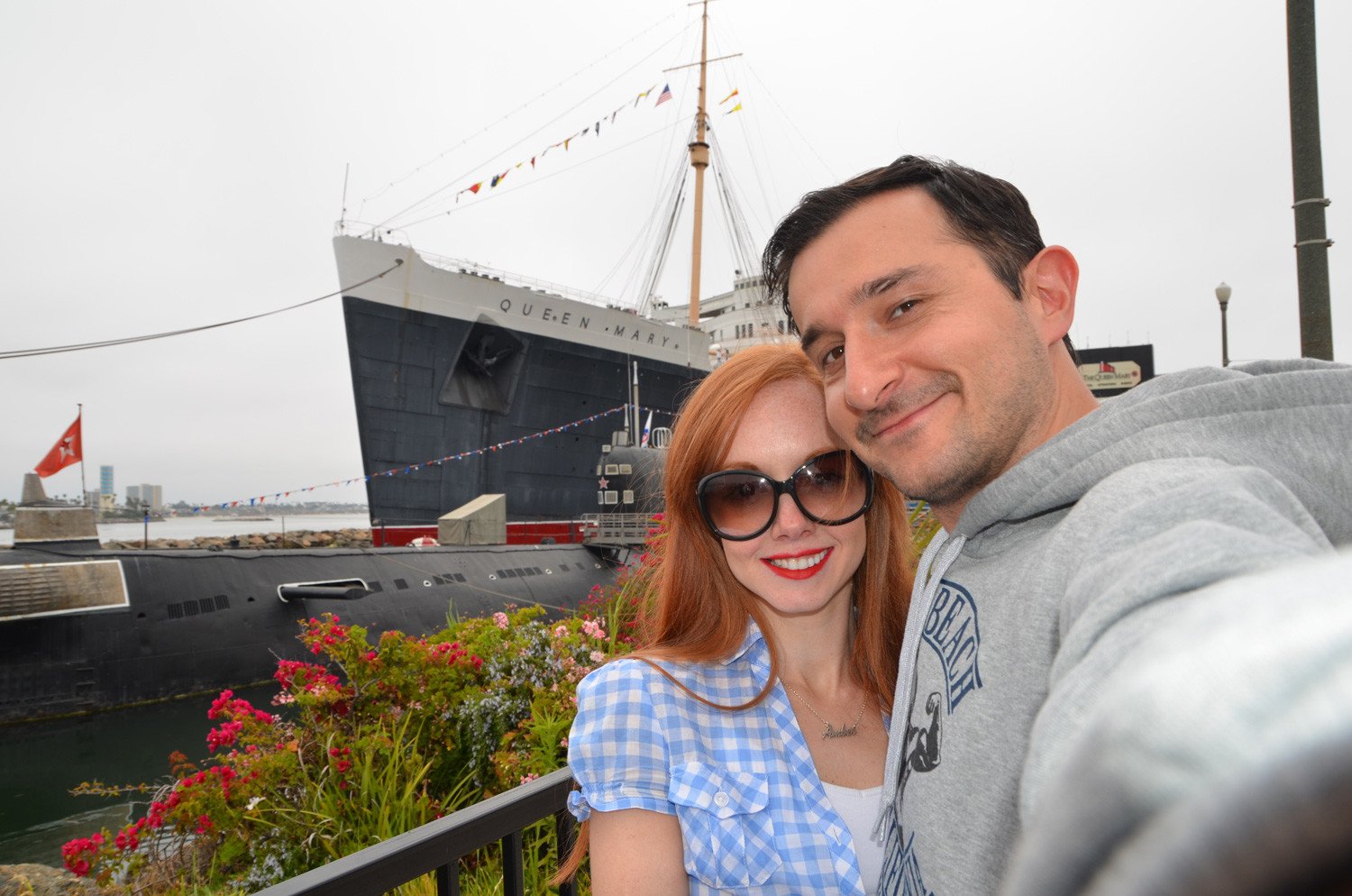 Visiting the Queen Mary in Long Beach, California