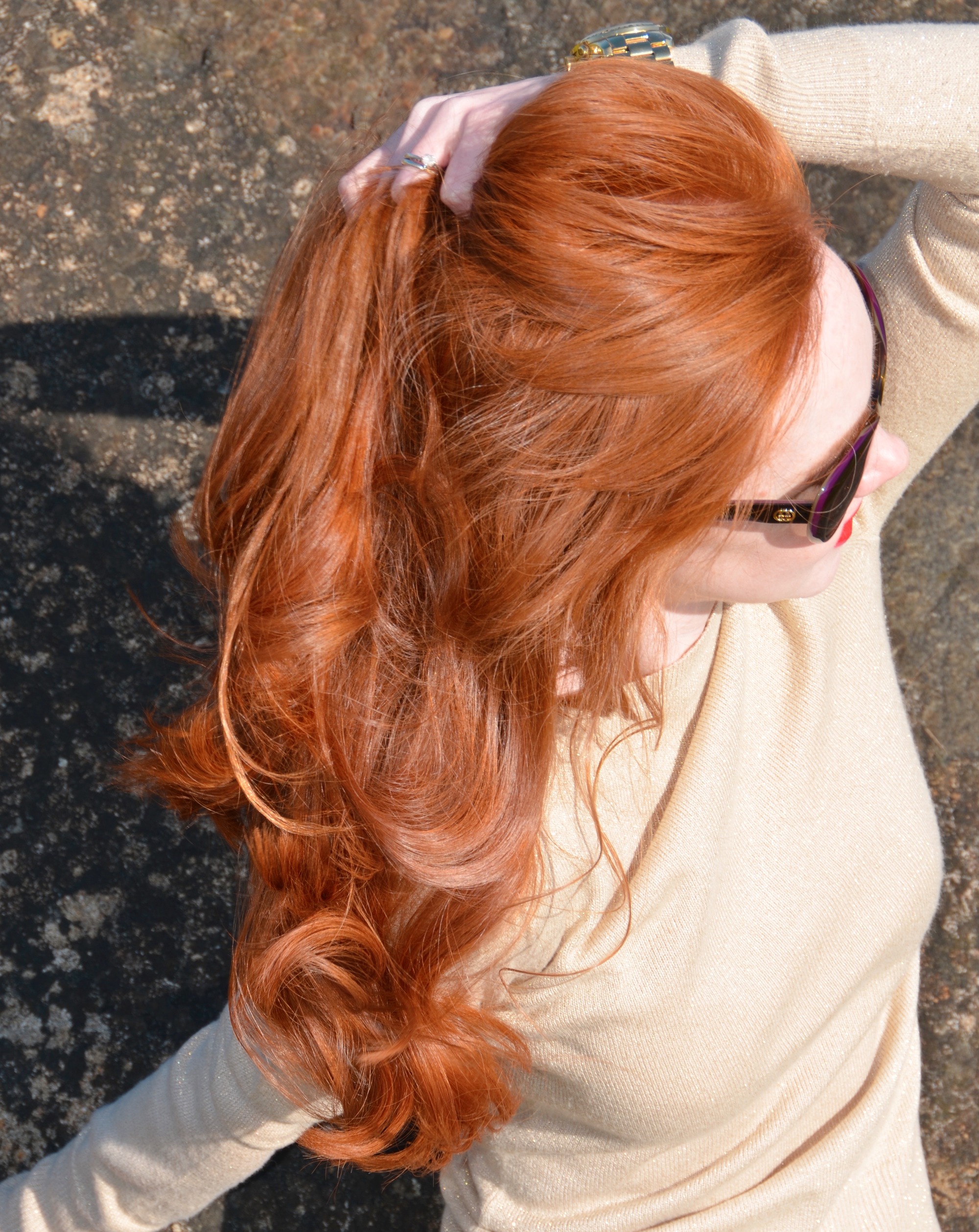natural ginger hair