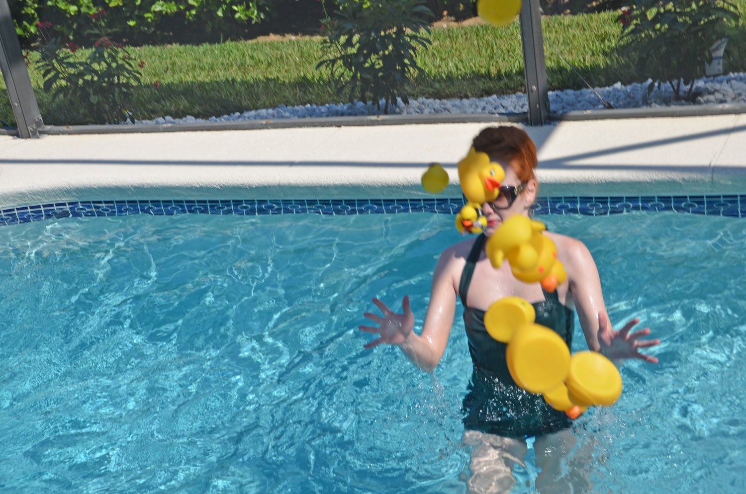 attacked by rubber ducks