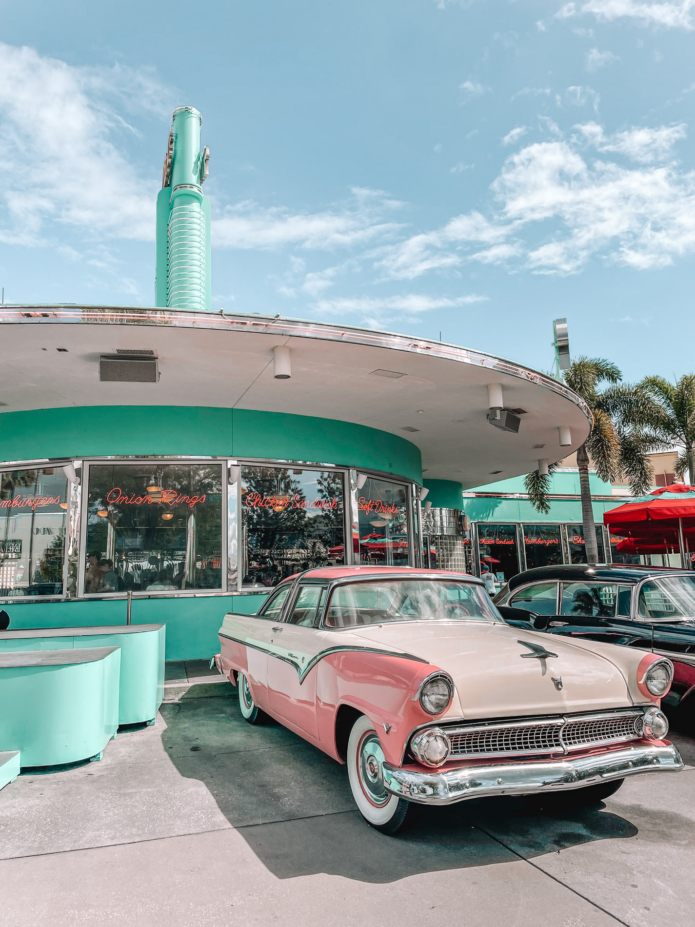 classic car at Universal Studios. Florida