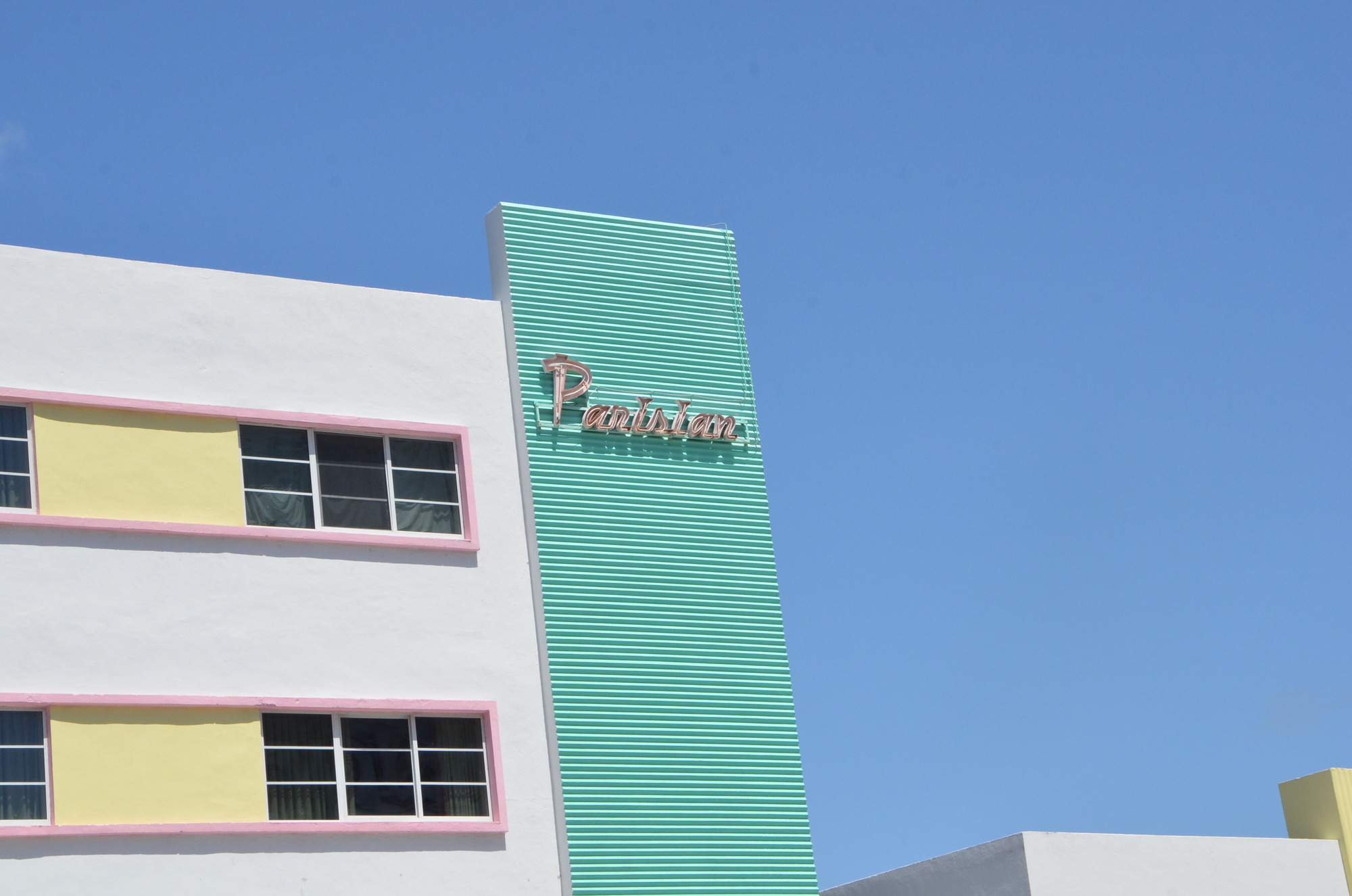 art deco architecture in downtown Miami Beach