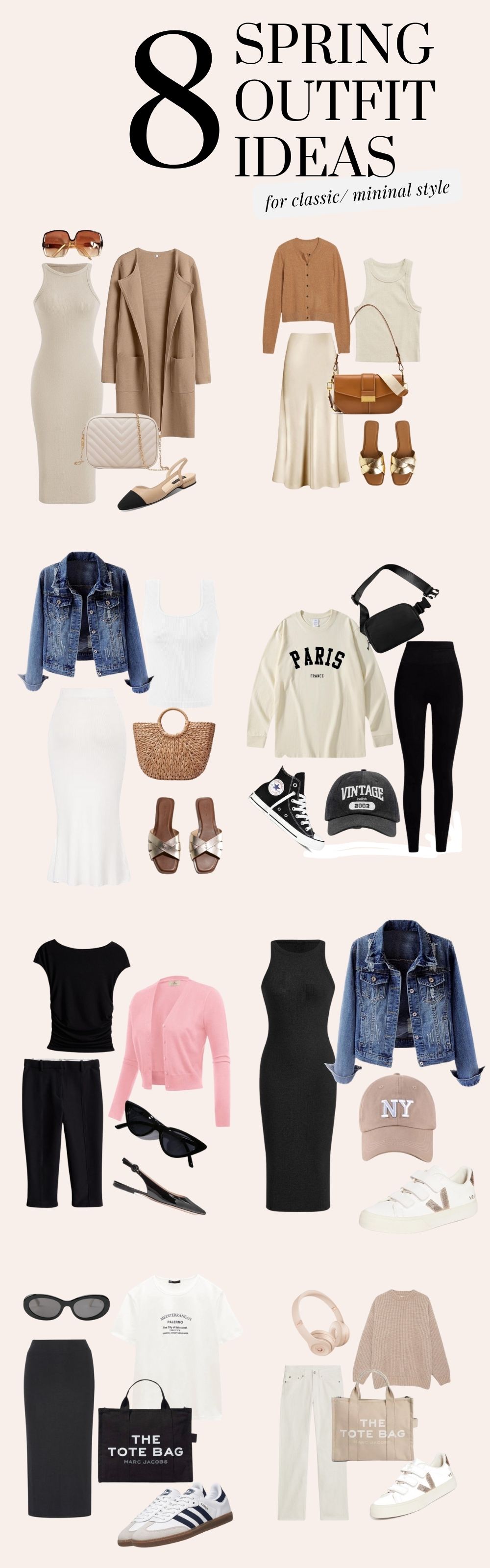 8 spring outfit ideas