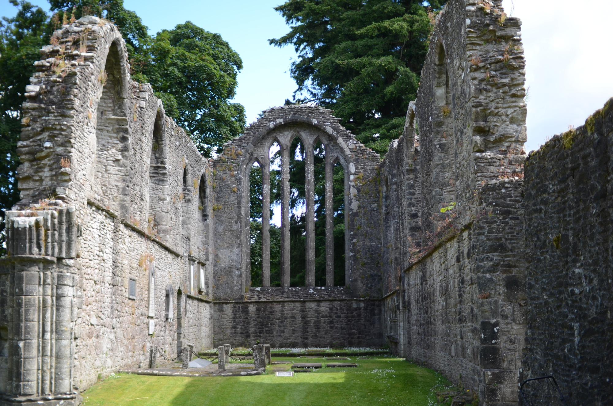 the ruins of Inchmahome Priory, Scotland