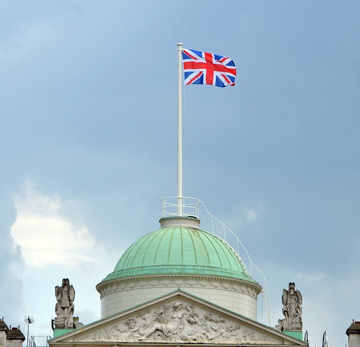 Union Jack at Somerset House, London