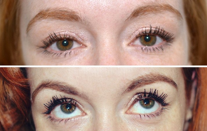 HD Brows Before and After photos
