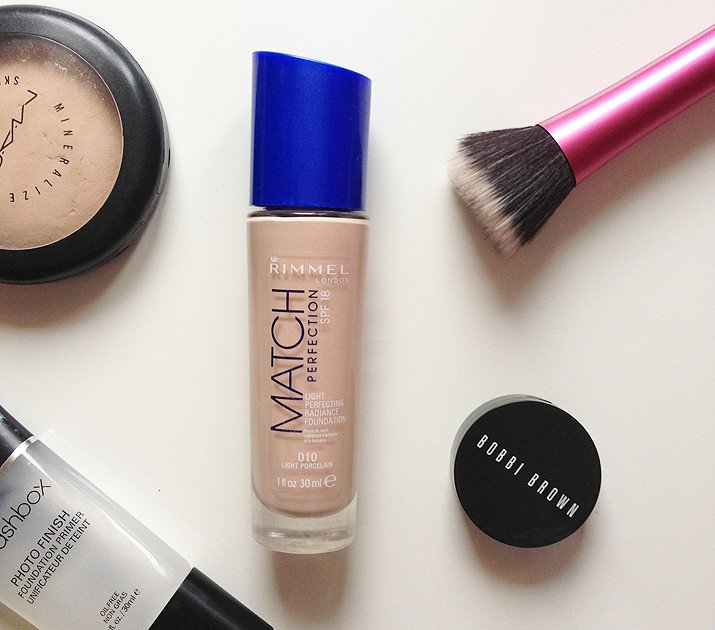 Foundation for Pale Skin | Rimmel Match Perfection Foundation in Light Porcelain