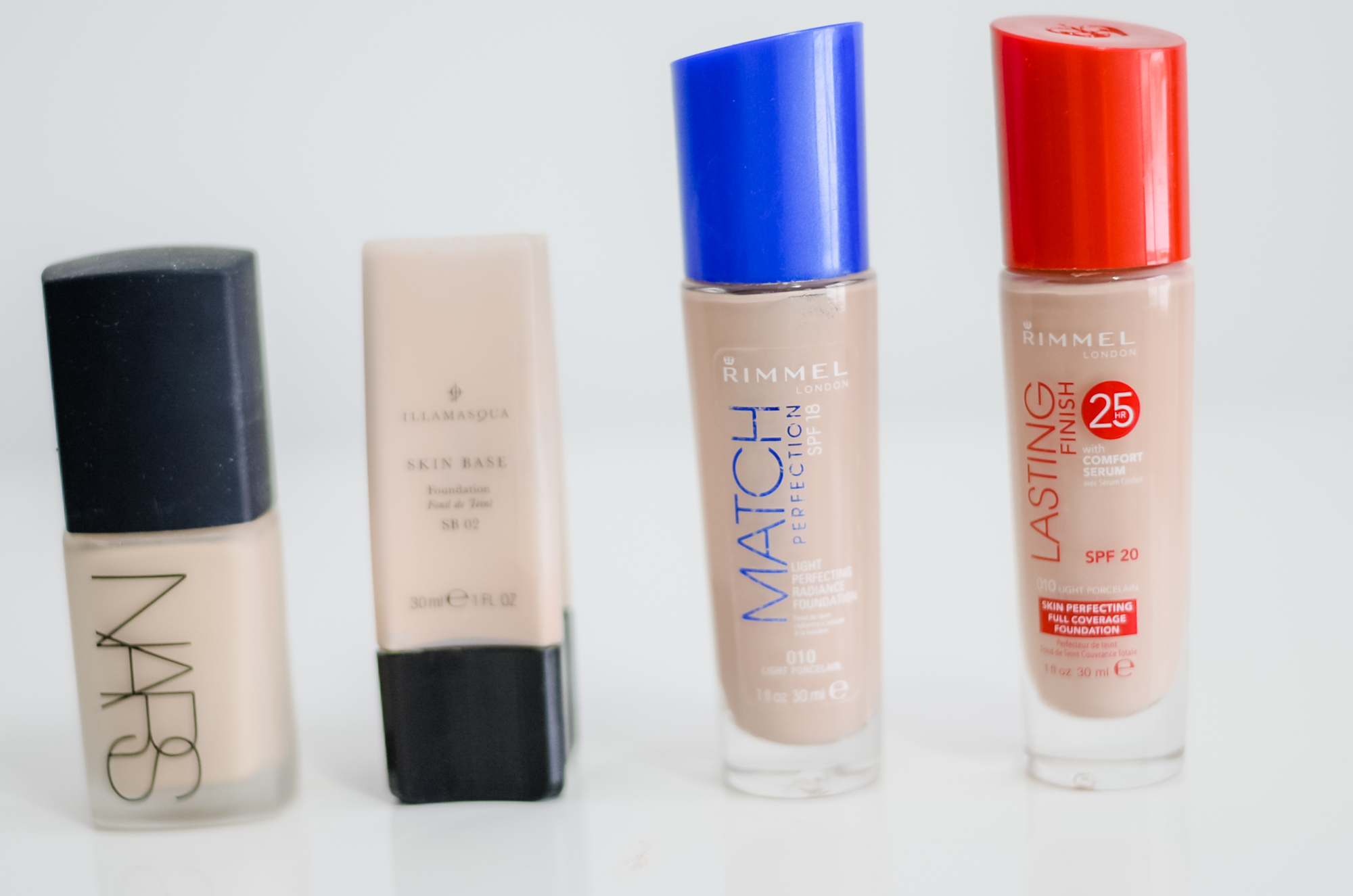 foundations for pale skin