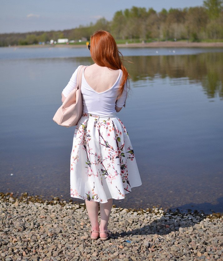 looking out over the lake