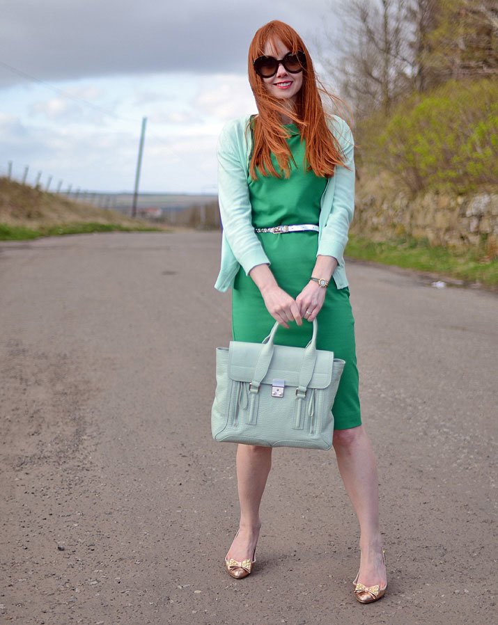 green Boden dress