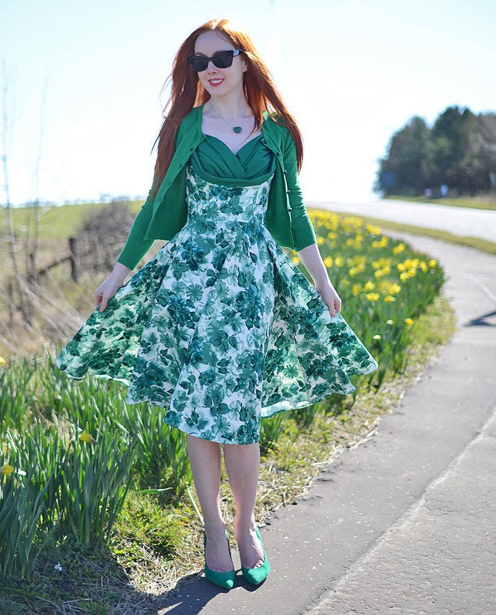 Green Trashy Diva dress