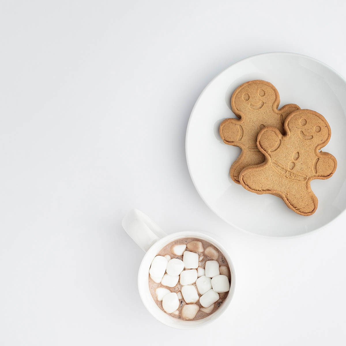 coffee and gingerbread men