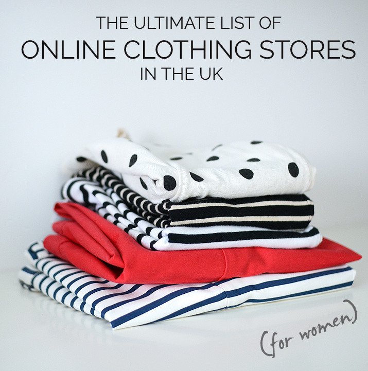 UK online clothing stores for women - directory on women's online clothing stores in the UK
