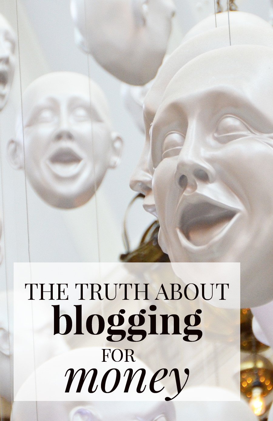 the truth about blogging for money, and how blogging has changed over the years