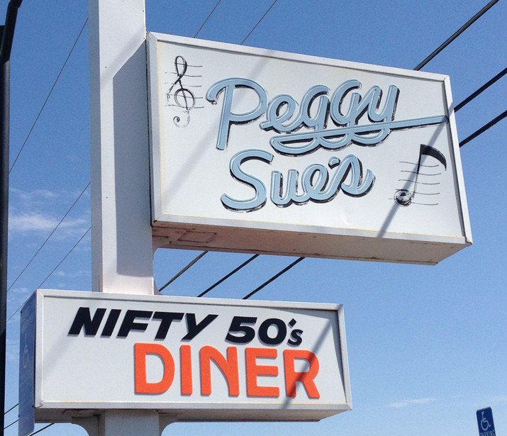 Peggy Sue's nifty 50's diner