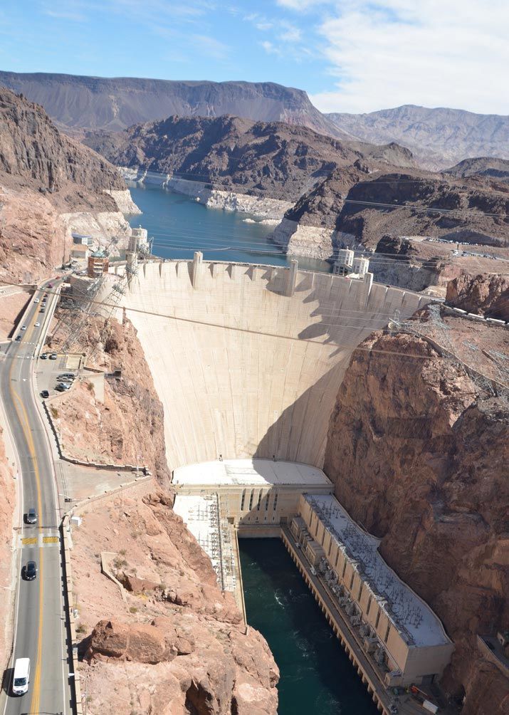 Hoover Dam from the bypass