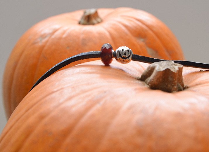 Trollbeads Halloween-themed bracelet