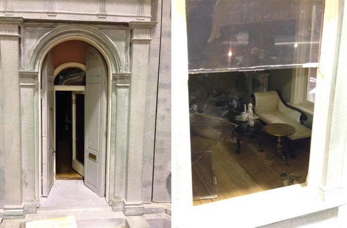 antique doll house