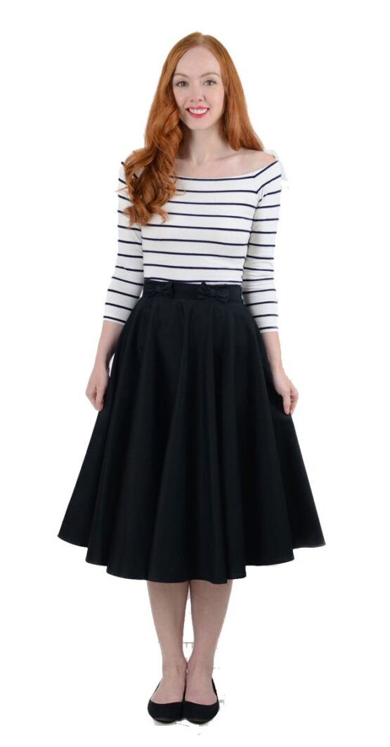 How to Wear a Midi Skirt / Calf Length Outfit