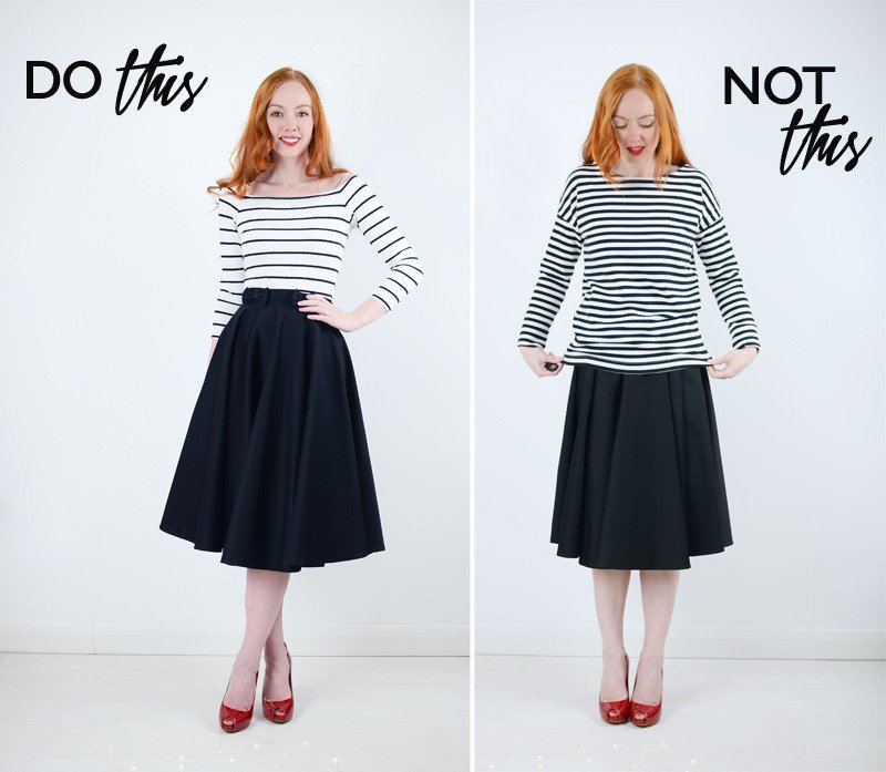 what top to wear with a midi skirt