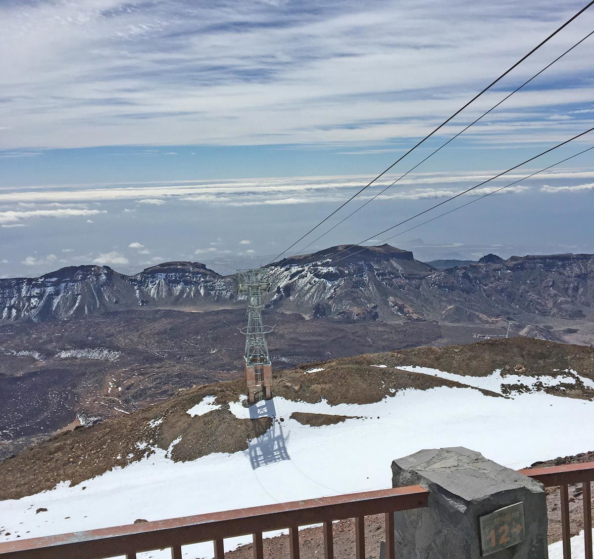 cable car to Mount Teide, Tenerife