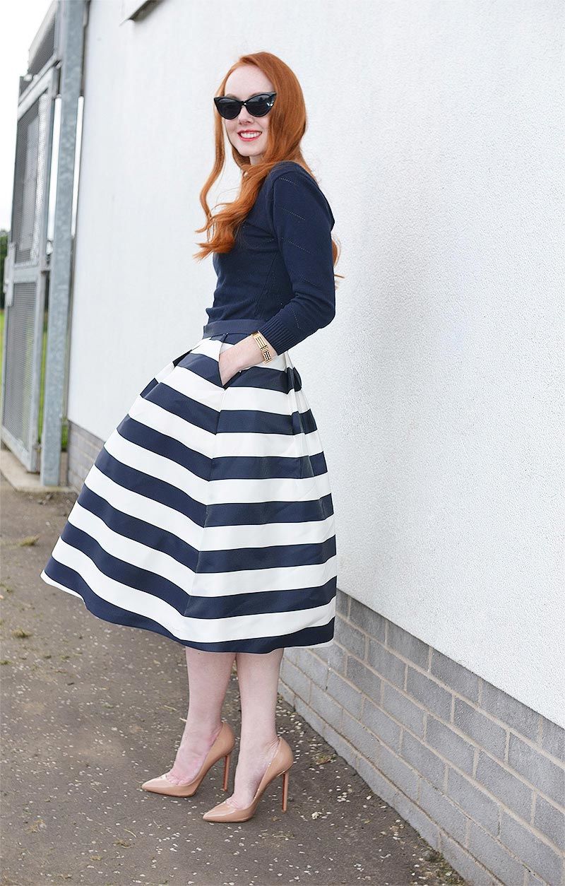 A stripe skirt and a random act of stupidity ⋆ Forever Amber | UK ...