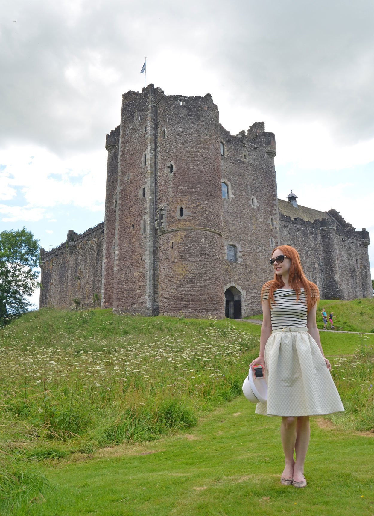 Visiting Doune Castle, Scotland, filming location for Outlander