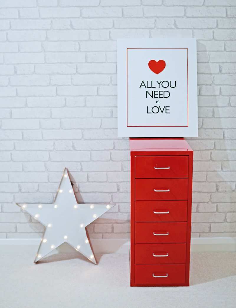 All You Need is Love: home office decor