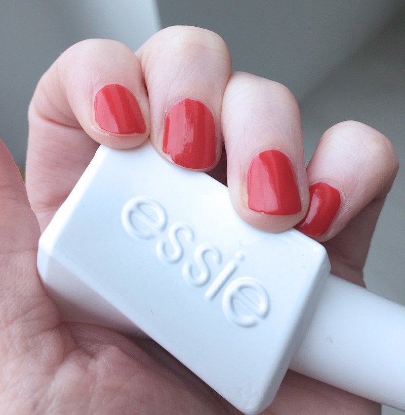 Essie Gel Couture - 4 days after application