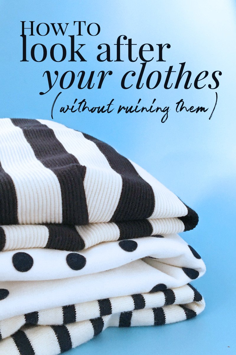 Clothing care tips: how to look after your clothes without ruining them