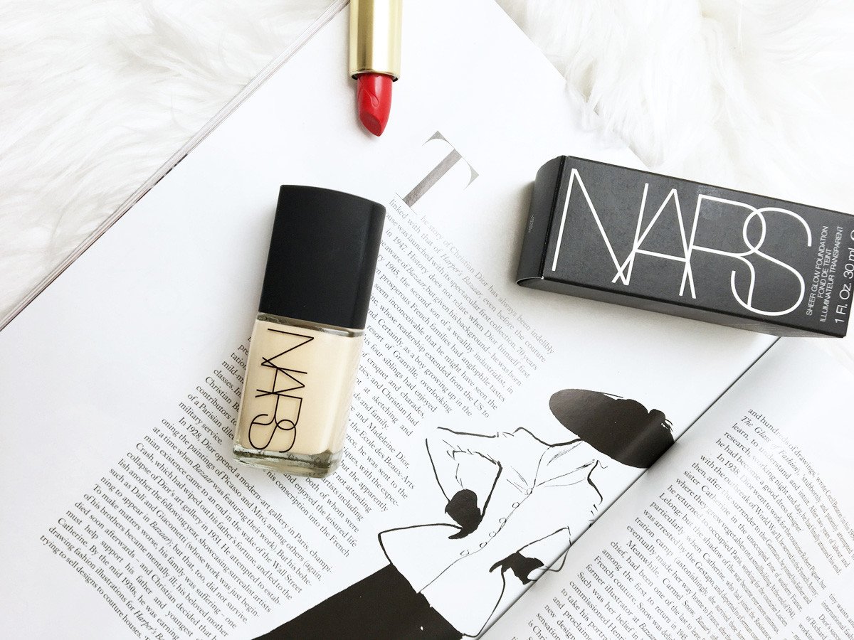 NARS sheer glow foundation: review