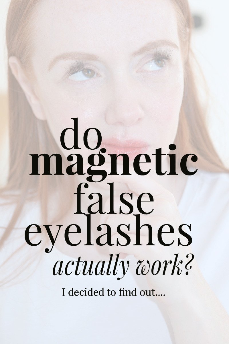 Do magnetic false eyelashes actually work? I decided to find out...