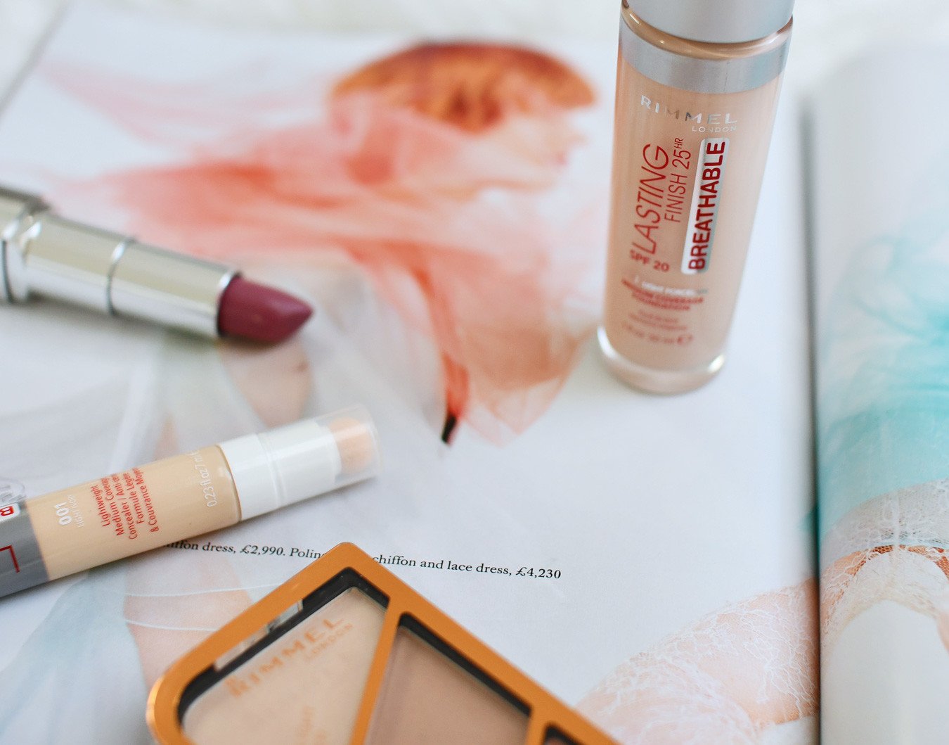 Rimmel Lasting Finish Breathable Foundation and Concealer review