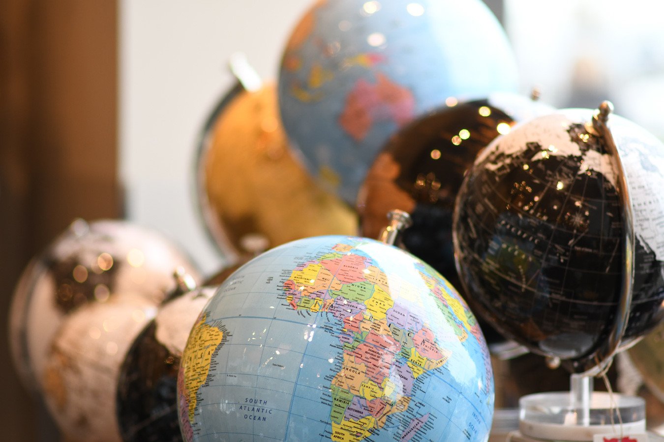 world globes at Homesense
