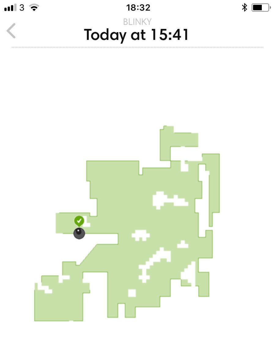 Roomba review: iRobot cleaning map