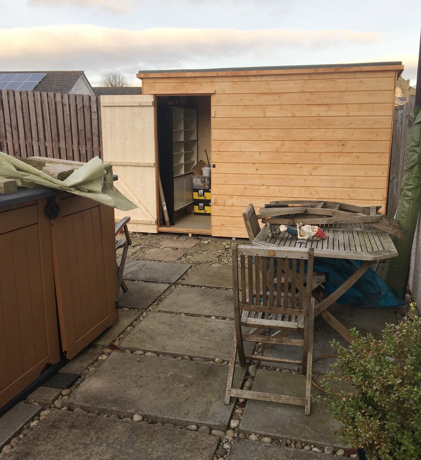 new shed, OMG!