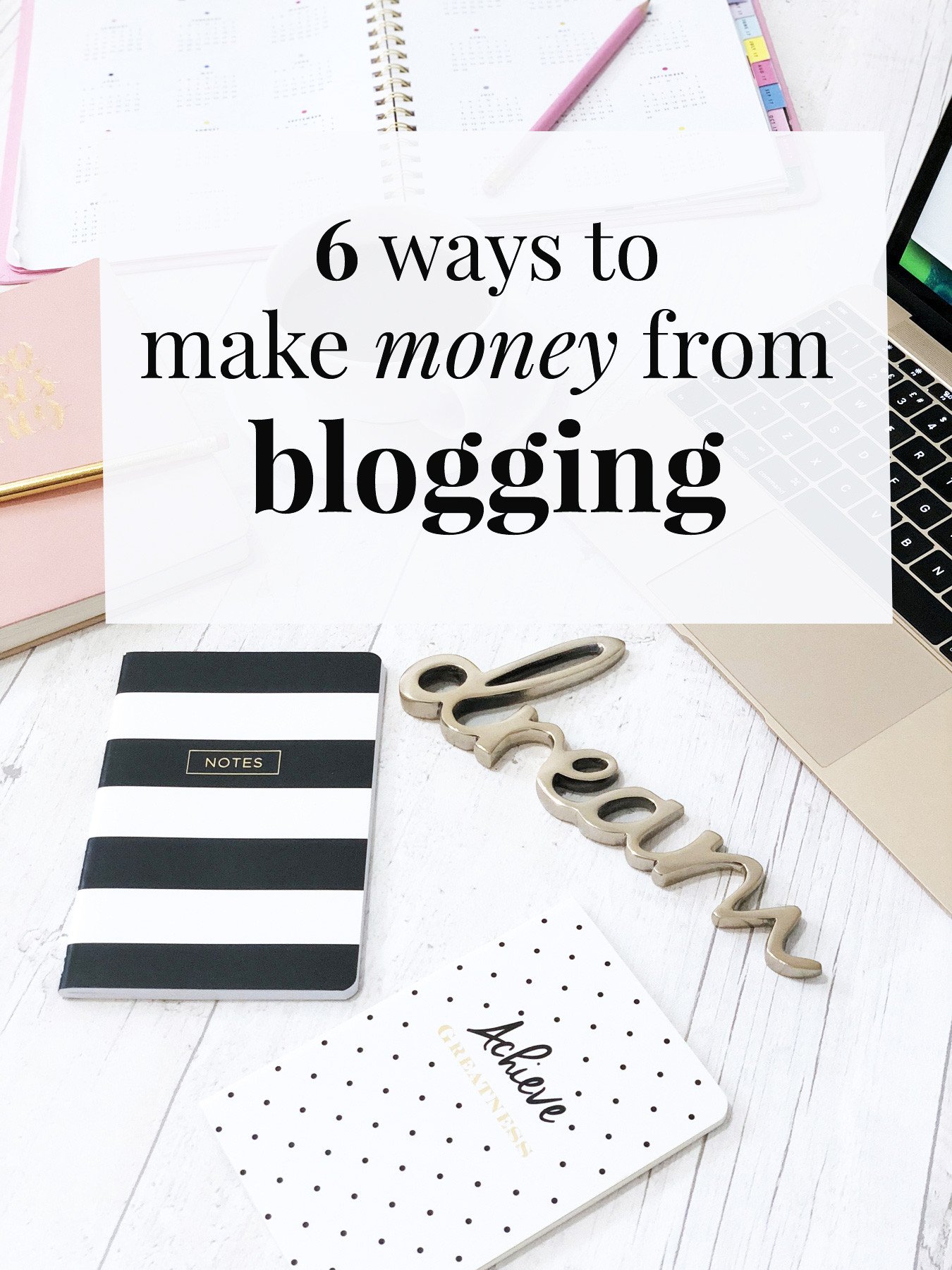 Make Money From Blogging How I Make A Full Time Living From Blogging