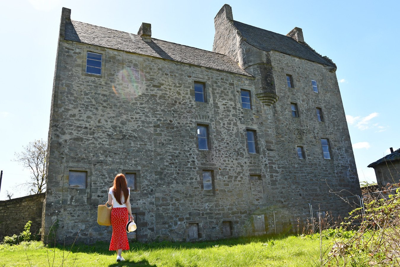 Lallybroch - a.k.a Midhope Castle - an Outlander filming location in Scotland