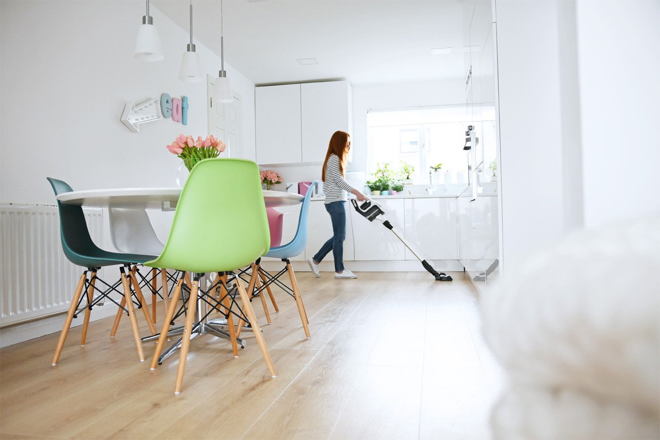 using the Bosch Unlimited Vacuum Cleaner