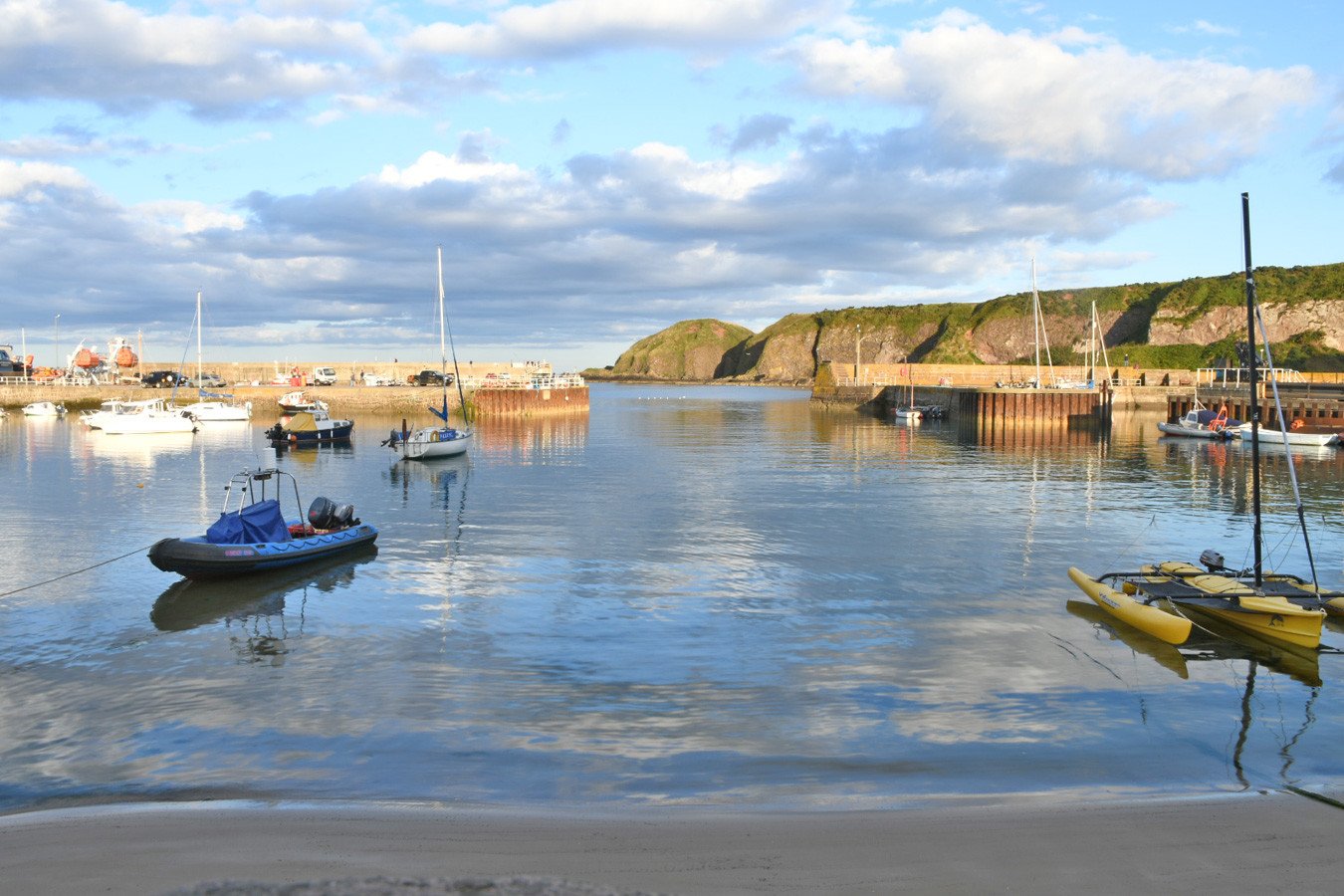 Visiting Scotland: the fishing town of Stonehaven, in Aberdeenhire