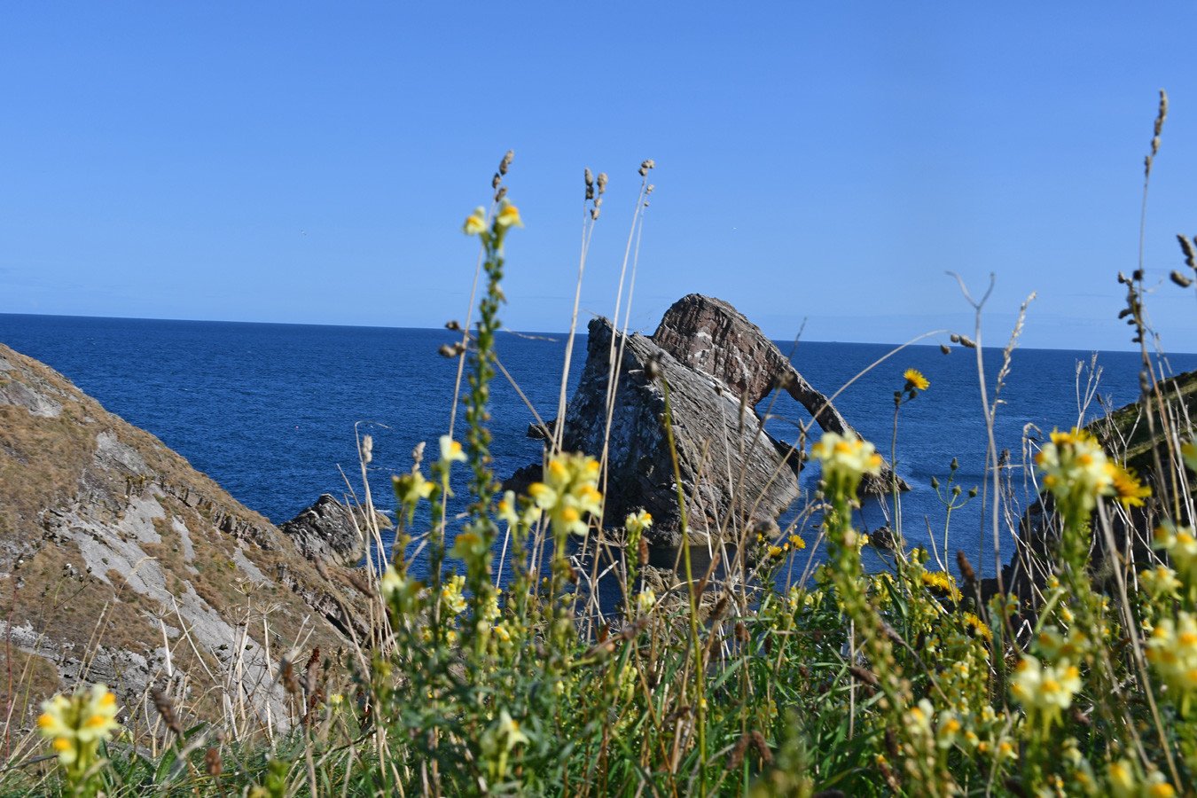 bowfiddle rock, Scotland