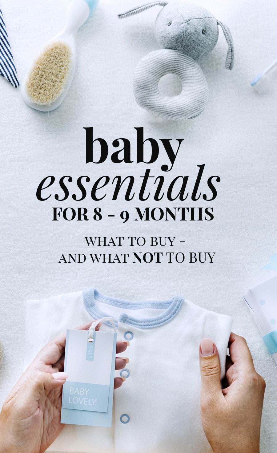 essentials for 8 month old baby