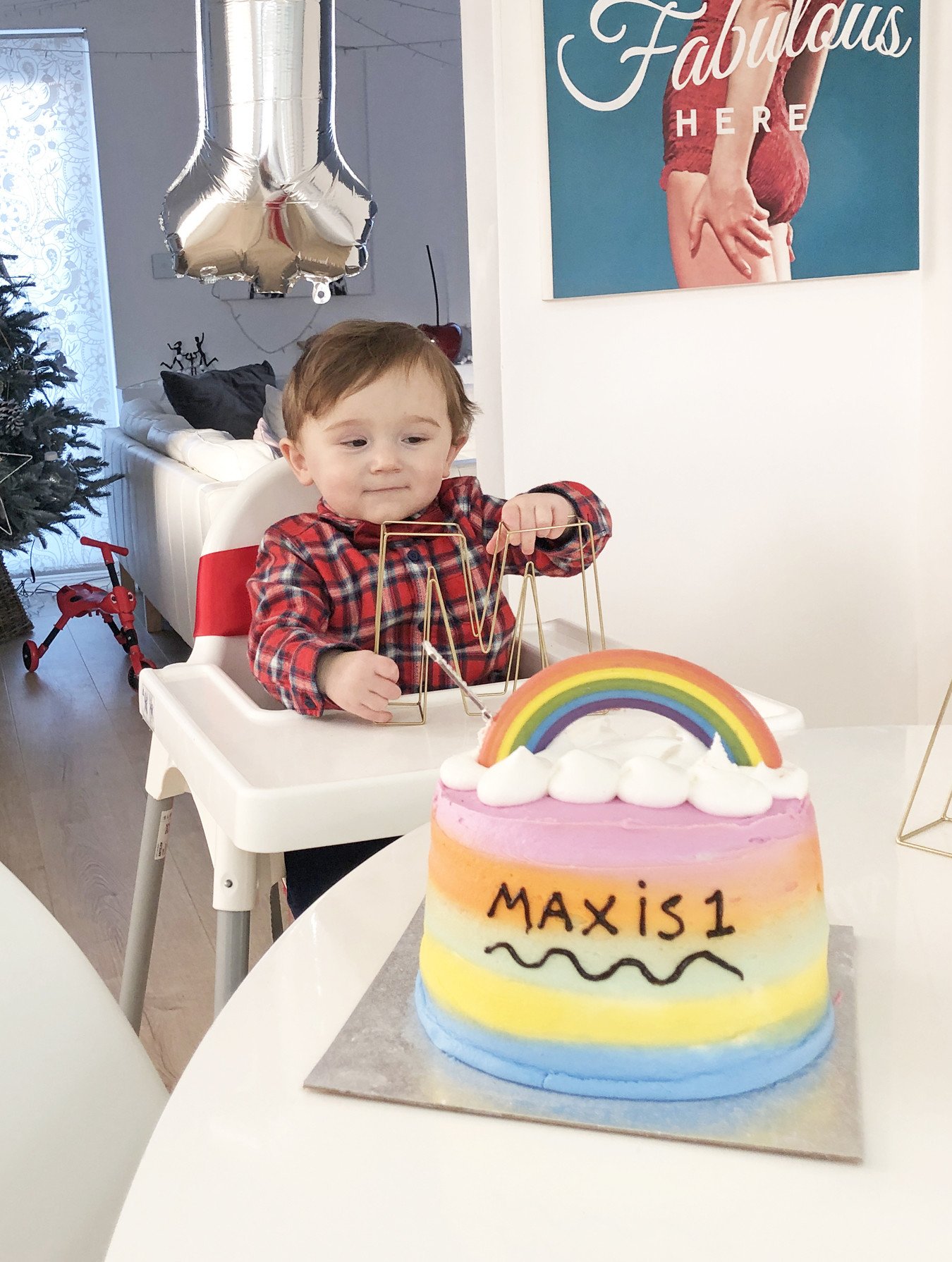 Max's first birthday