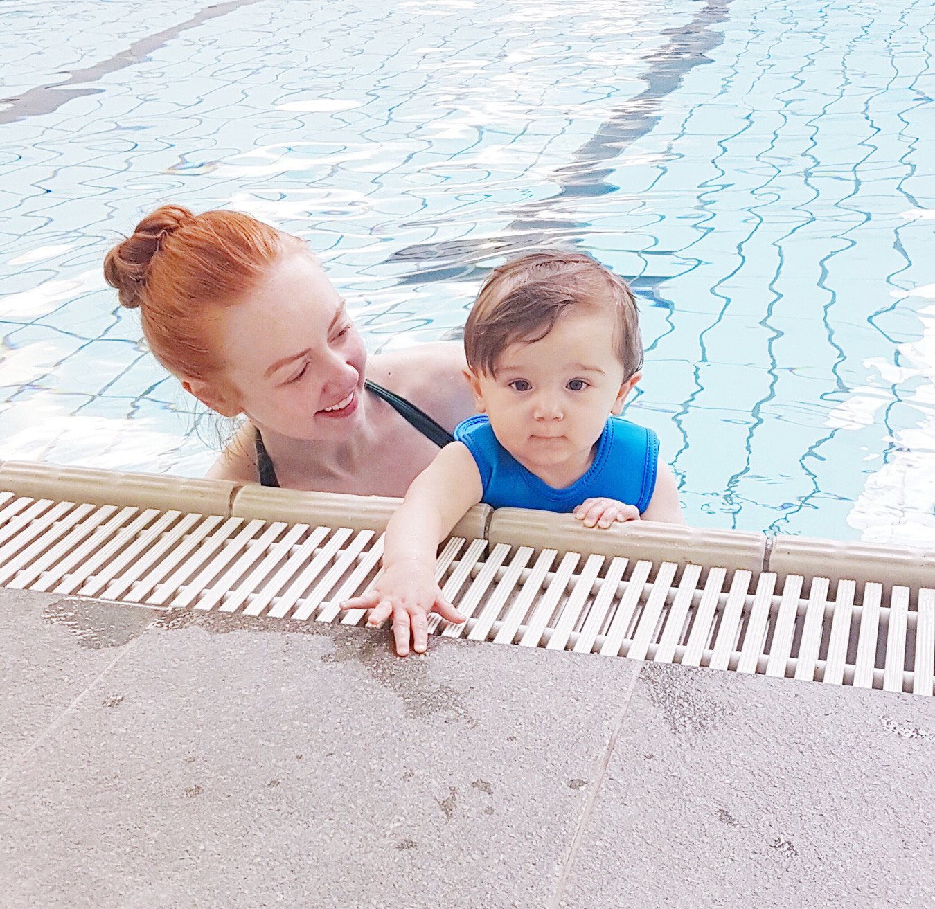Baby swimming lessons with Turtle Tots