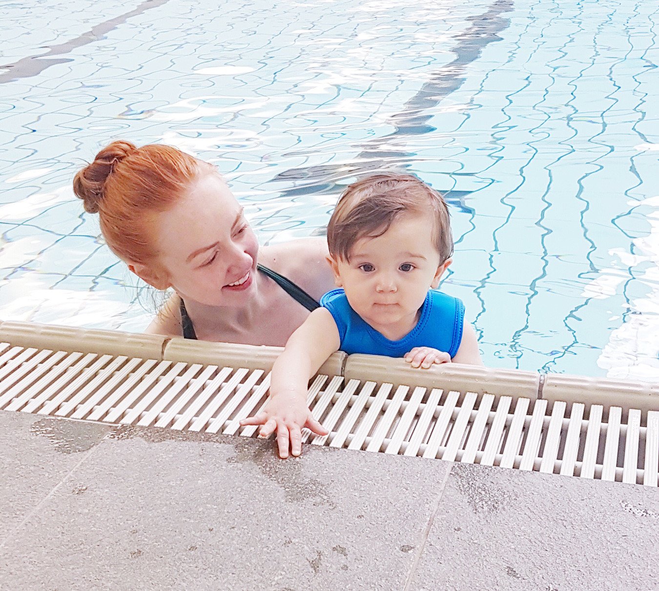 Turtle Tots swimming class