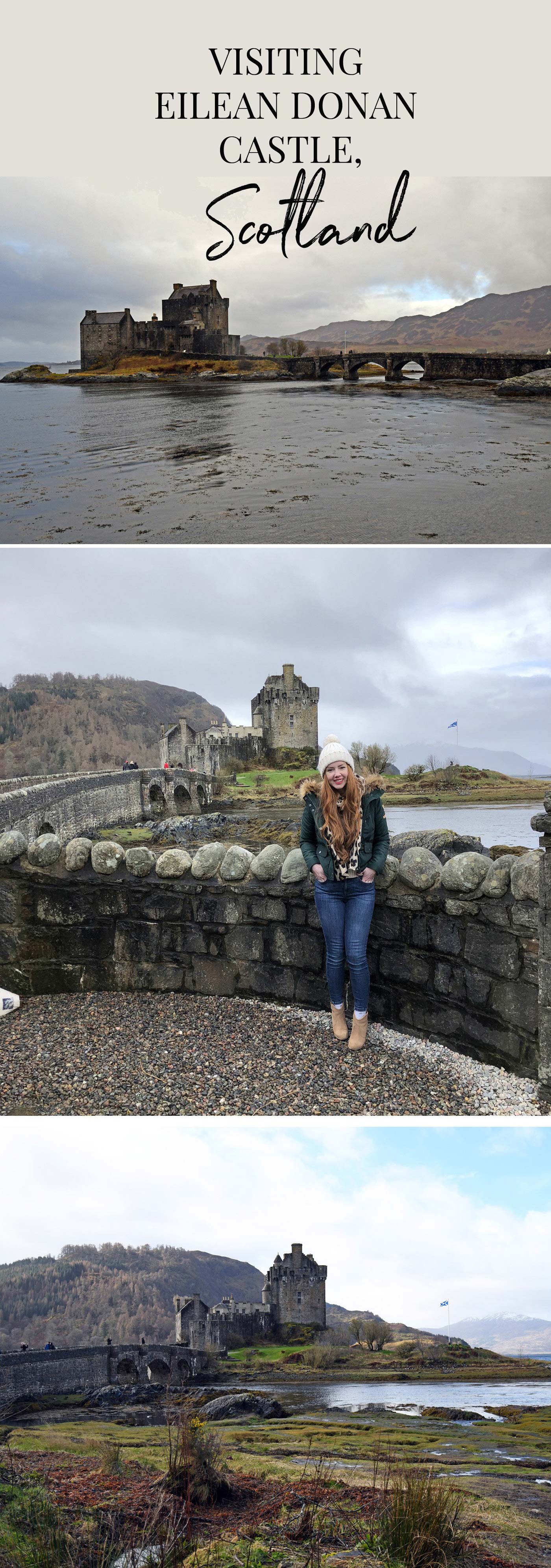 Visiting one of Scotland's top tourist destinations: Eilean Donan Castle, in the Highlands